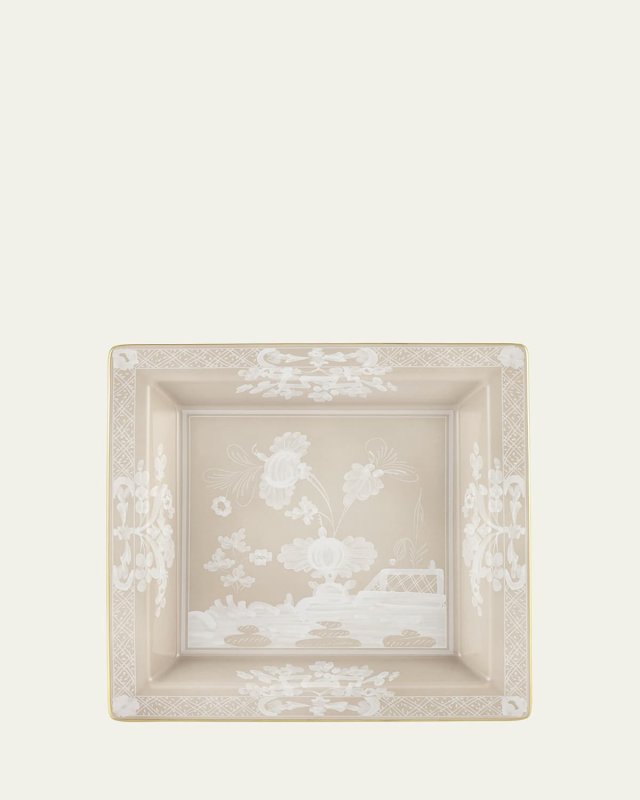 Oriente Italiano Square Change Tray, Meringa